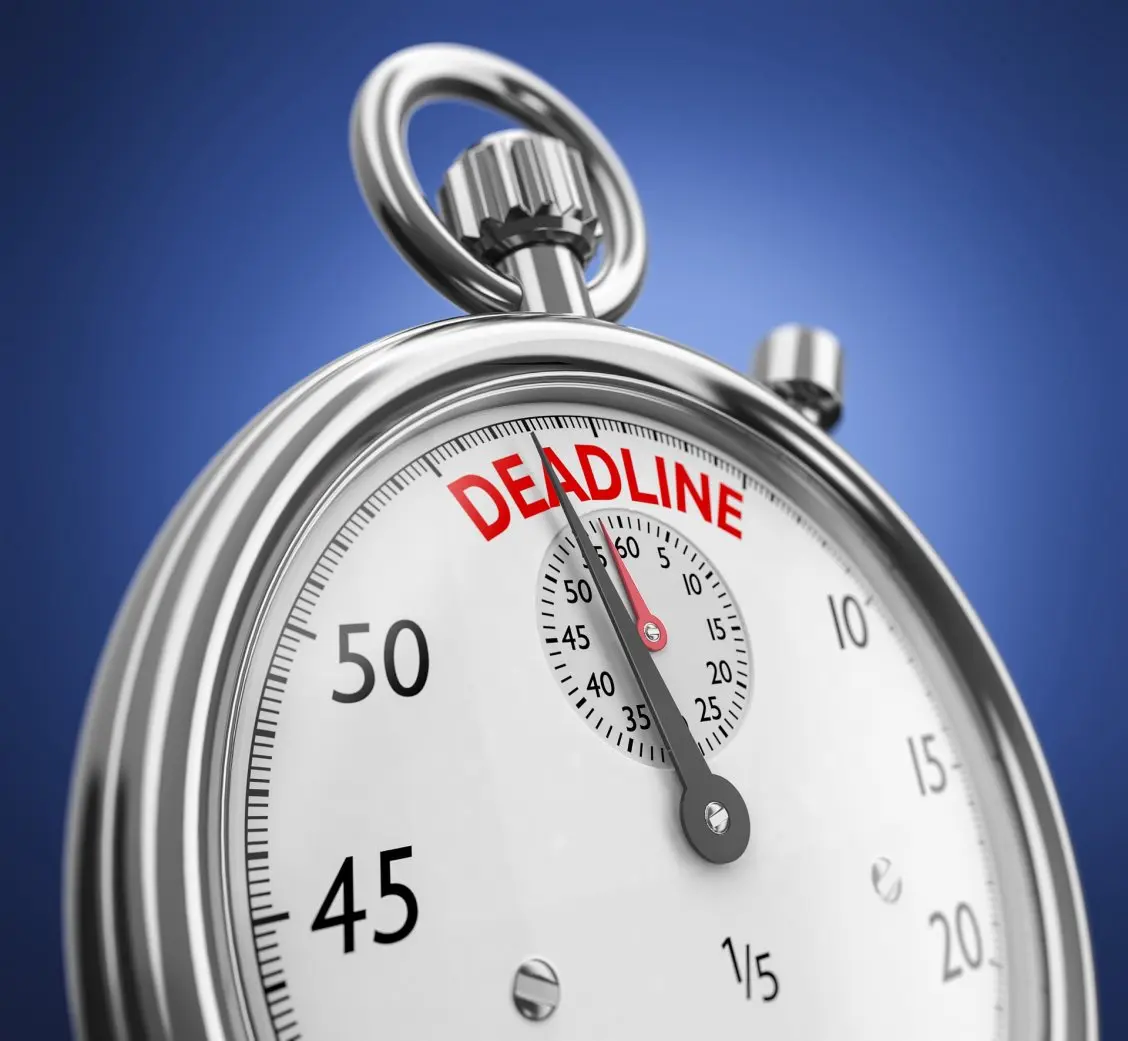 Deadline clock